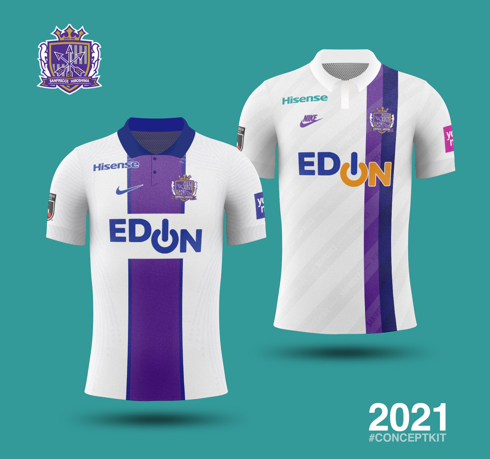 ともさん Tomosan サッカーユニフォームの世界 ユニフォームの妄想第十弾 リクエストいただいたのでpsgを参考に 個人的には気品あるpsgのアウェイが好きなので昨季 今季の二種類を アルファベット込みのナイキロゴもいいなぁ