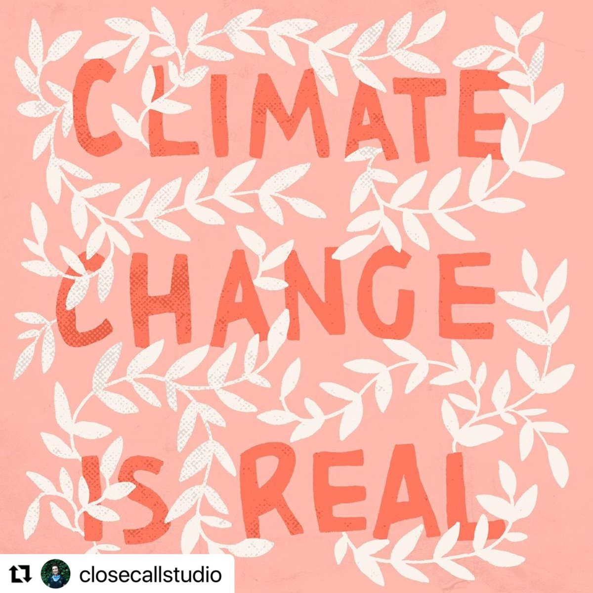 ...and denial won’t make it any less deadly. 
.
.
.
#believescience #believescientificdata #believeenironmentalscientists #climatechangeisreal #climatechange #sustainableliving #sustainableproducts #consciousconsumers 
.
.
#repost @closecallstudio 💜🙏🏽 🌎