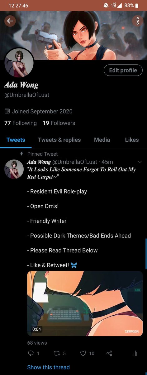 BotanicLust's tweet image. I,, don't see myself reviving this account. If you'd still like to write, please message me on @UmbrellaOfLust 
I want to write, but it won't be on here ^^