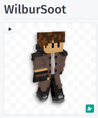 Wilbur Soot Minecraft Skin Pogtopia - Ateamanha Wallpaper