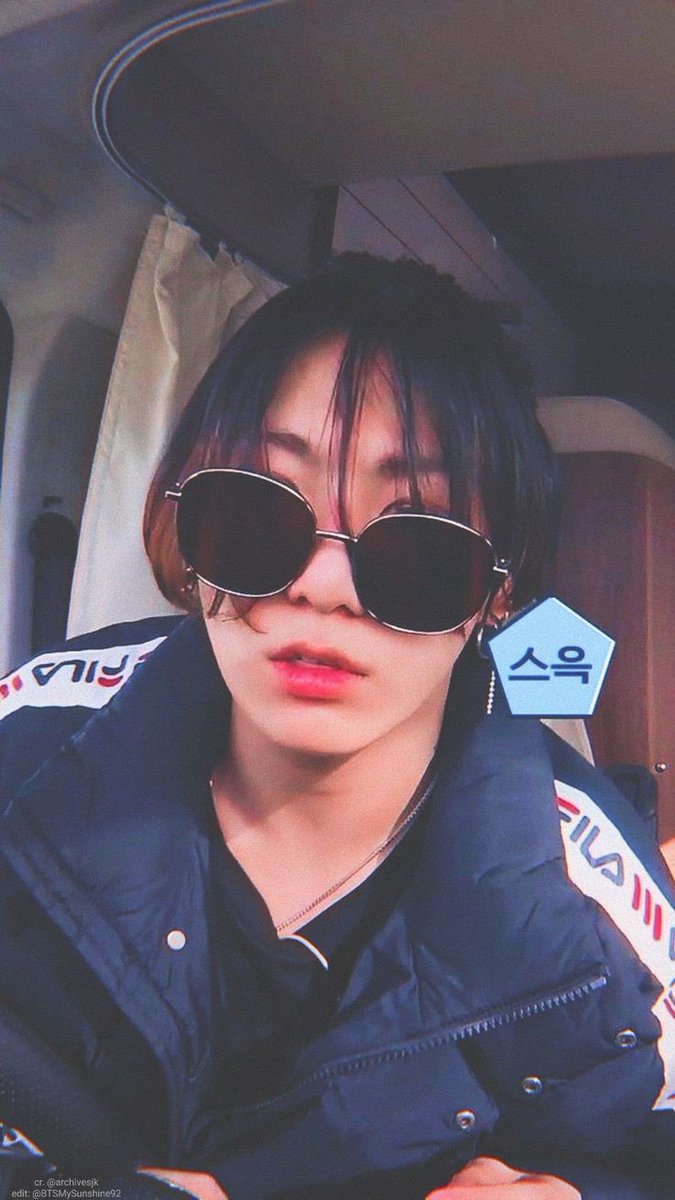 BTS wearing sunglasses/glasses~a thread~