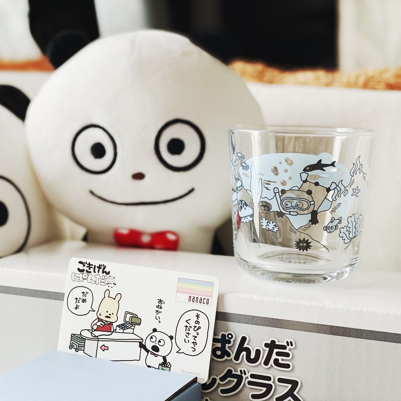 ごきげんぱんだ オリジナルグラス 限定 nanaco カード にしむらゆうじ 2026年最新】ごきげんぱんだ nanacoの人気アイテム - メルカリ