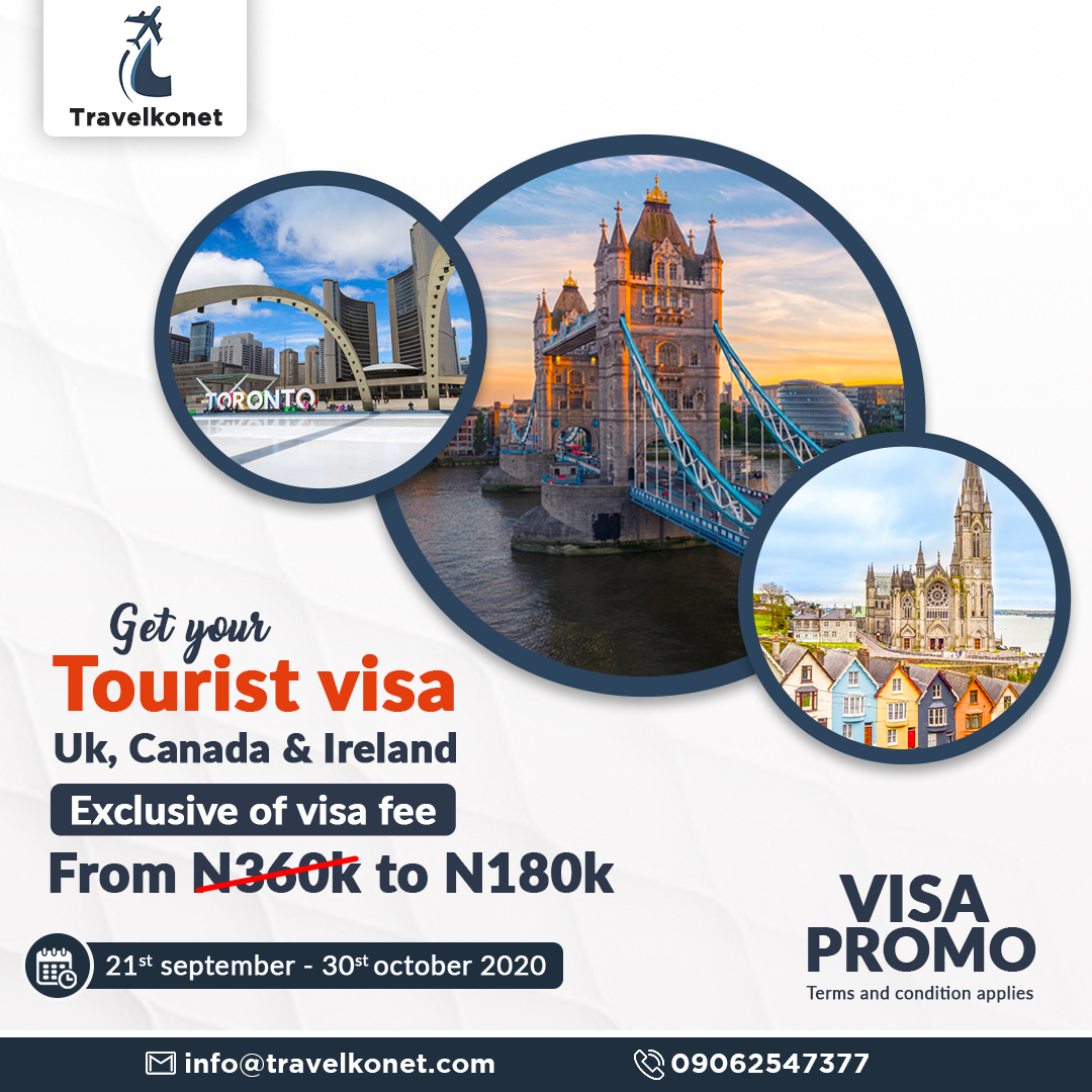 Grab this opportunity of processing any of the countries tourist visa for N180,000 with no down payment... you get to make payment when u recieve your approved visa
We are here to serve you better. #travelkonet #visa #travelagency #travelstressfree twitter.com/messages/compo…