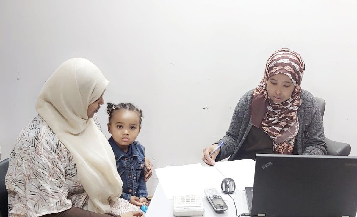 A warm welcome to our new advisor, Farhiya! #Dropin #community