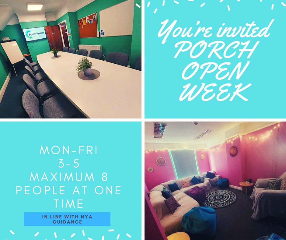 On Monday and Tuesday we are open exclusively for our young people and from Wednesday onwards anyone in the community is most welcome! Groups of 8 maximum and can you please wear masks and keep 1 metre apart when in the building! WE CAN'T WAIT TO SEE YOU!!!!! 🙂