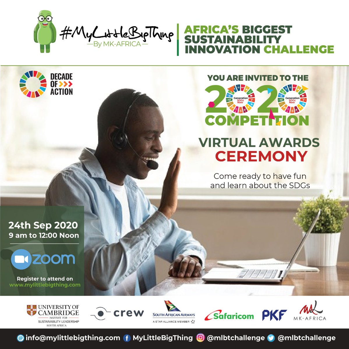 DM_Bundi's tweet photo. Save the date! Tomorrow from 9-12 a.m. 
Register to attend on https://t.co/N3yHxMt0f4

#MyLittleBigThing
#SDGyoungleaders
#decadeofaction https://t.co/Y4IQTBCEdh