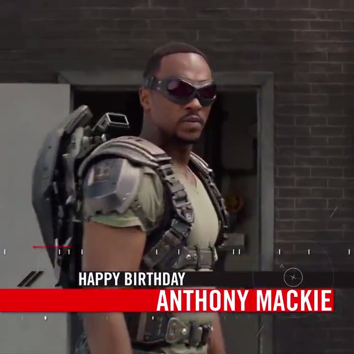 Happy Birthday to Anthony Mackie! 

Let\s hear it for Captain America!

