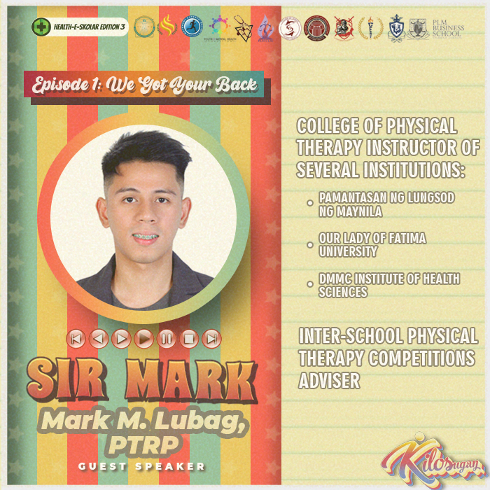 plm_ssc's tweet photo. Good day E-Skolars! How's your KILOSugan? 

Let us address those back problems with Ep1: We Got Your Back "PT Talk" on Sat, 09/26, at 3pm on our Facebook page. See you, E-skolars!

#KILOSuganMiniSeries 
#HealthEskolar
#TowardAndForward
#ExcellentNotAverage https://t.co/tCKILjcfXx