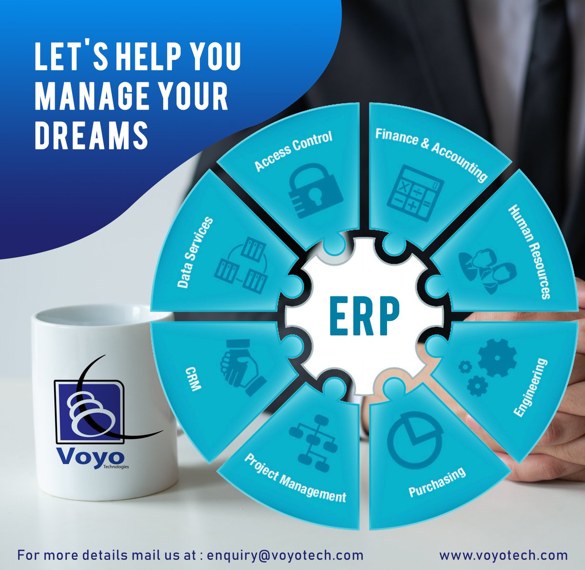 VoyoTechnologi1's tweet photo. ERP, a single solution to chase perfection for excellence.
Visit: https://t.co/uzUx87uQDr for more details.
#SimplifyingBusiness #ERPSoftwares #ERPSystem #ERPSoftwareSolutions #ERPFunctions #business #VoyoTechnologies #Voyotech #SocialOutreachWithTechnology #ITServicesSupports https://t.co/kRZj2I4gYk