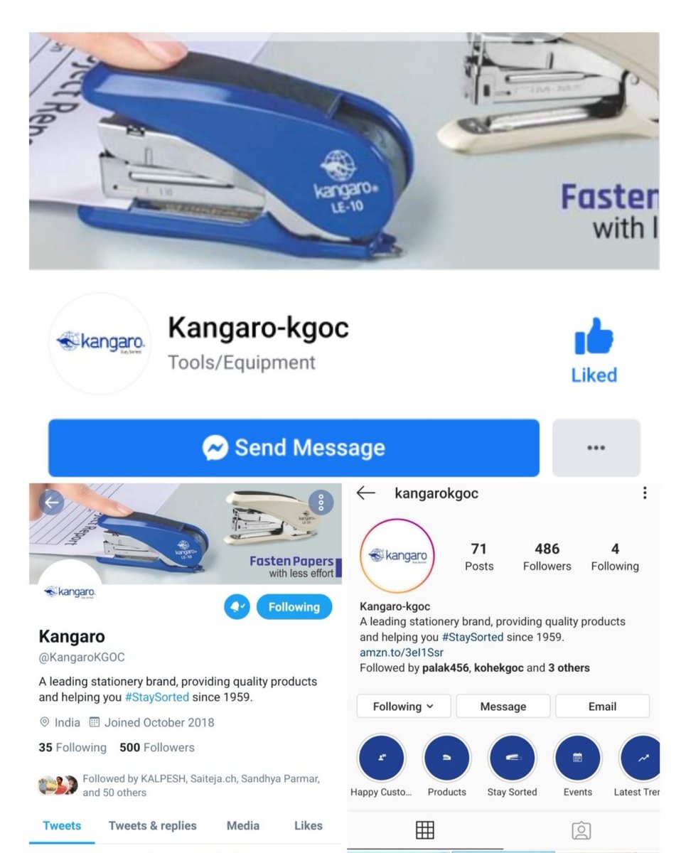 KajolSaxena7's tweet image. Down:

6. Tape Dispenser
7. Staple Remover

Across:

1. Stapler
2. Heavy Duty Stapler
3. Paper Punch 
4. Staples
5. Stapling Plier

#ContestAlertIndia 
#Comtest
#ContestIndia
@KangaroKGOC 

@itsme_celia @Chandansahoo378 @freaky9219 @illuminati2912 @VHetal