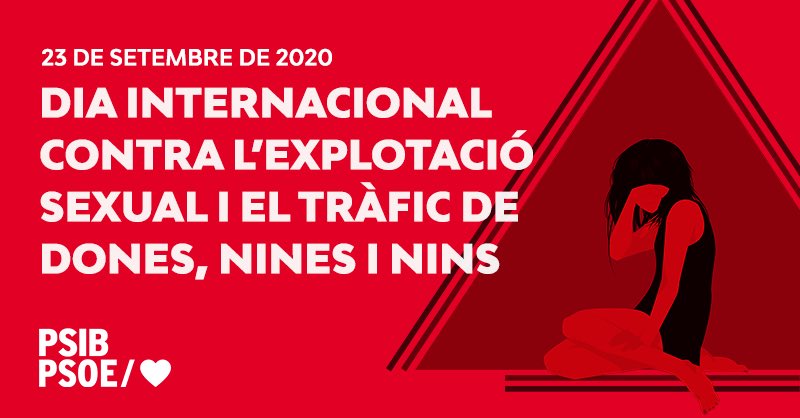 PSOEFormentera's tweet photo. 🔴 Posem de manifest la desigualtat que pateixen les #dones i la seva #pobresa en la nostra #societat 
Els #socialistes #condemnem aquesta #plaga estesa per tot el #món
#tratadepersones #reaccionem #psoe #societatmésjusta #formentera https://t.co/7XPCaAPSVk
