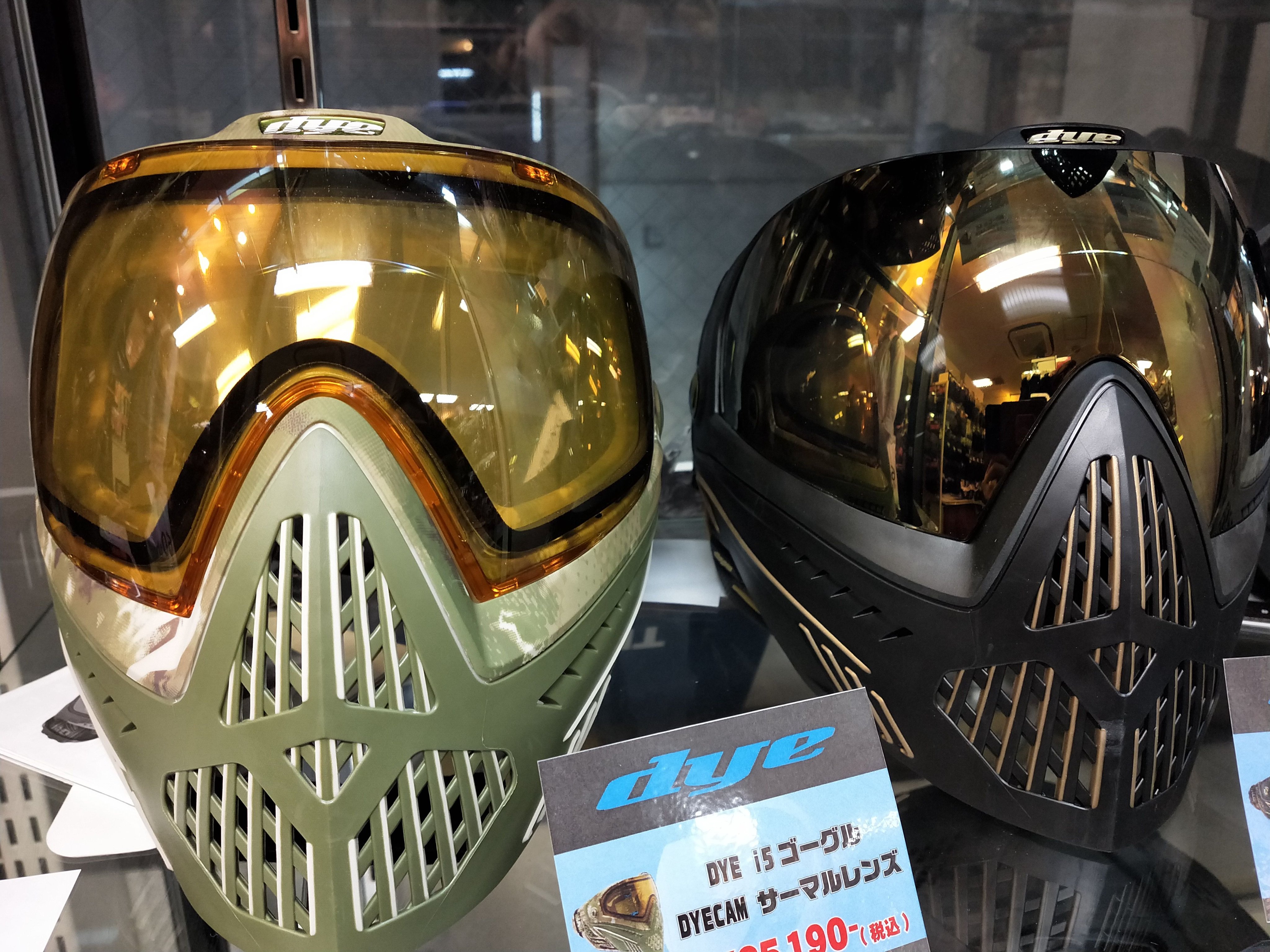 サバゲー    dyei5 ダイマスク】Dye i5をガチレビュー！レンズや頬付け、i4も