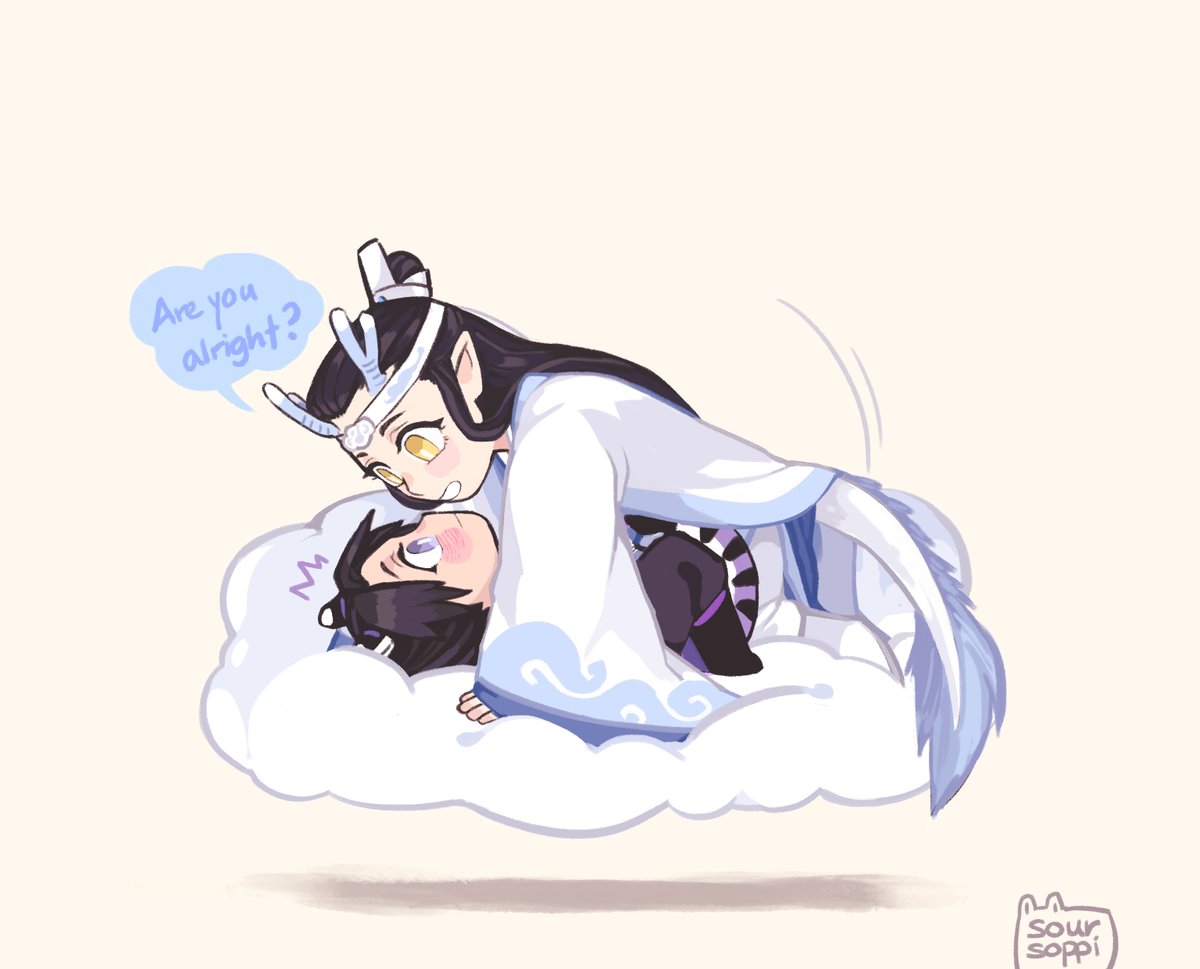 MDZS] subdue the dragon, tame the tiger #MDZS #魔道祖师#Xicheng #曦澄