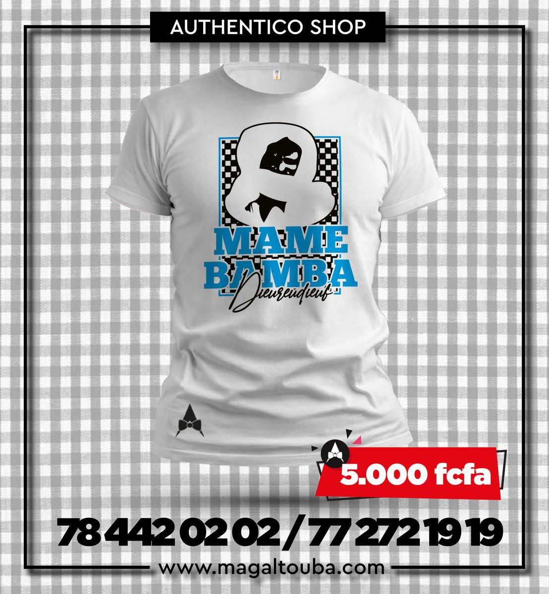 Authentico_sn's tweet photo. T-shirts #Serigne_Touba, à seulement #5000F.
Rendez-vous dans nos locaux au 68, Immeuble Serigne Bara, Zone de Captage, Dakar, Sénégal, ou contactez-nous au 77 272 19 19 OU 78 442 02 02 pour commander et vous faire livrer en moins de 24h.
#Kebetu
#TL221 https://t.co/jDOj9tIZsJ