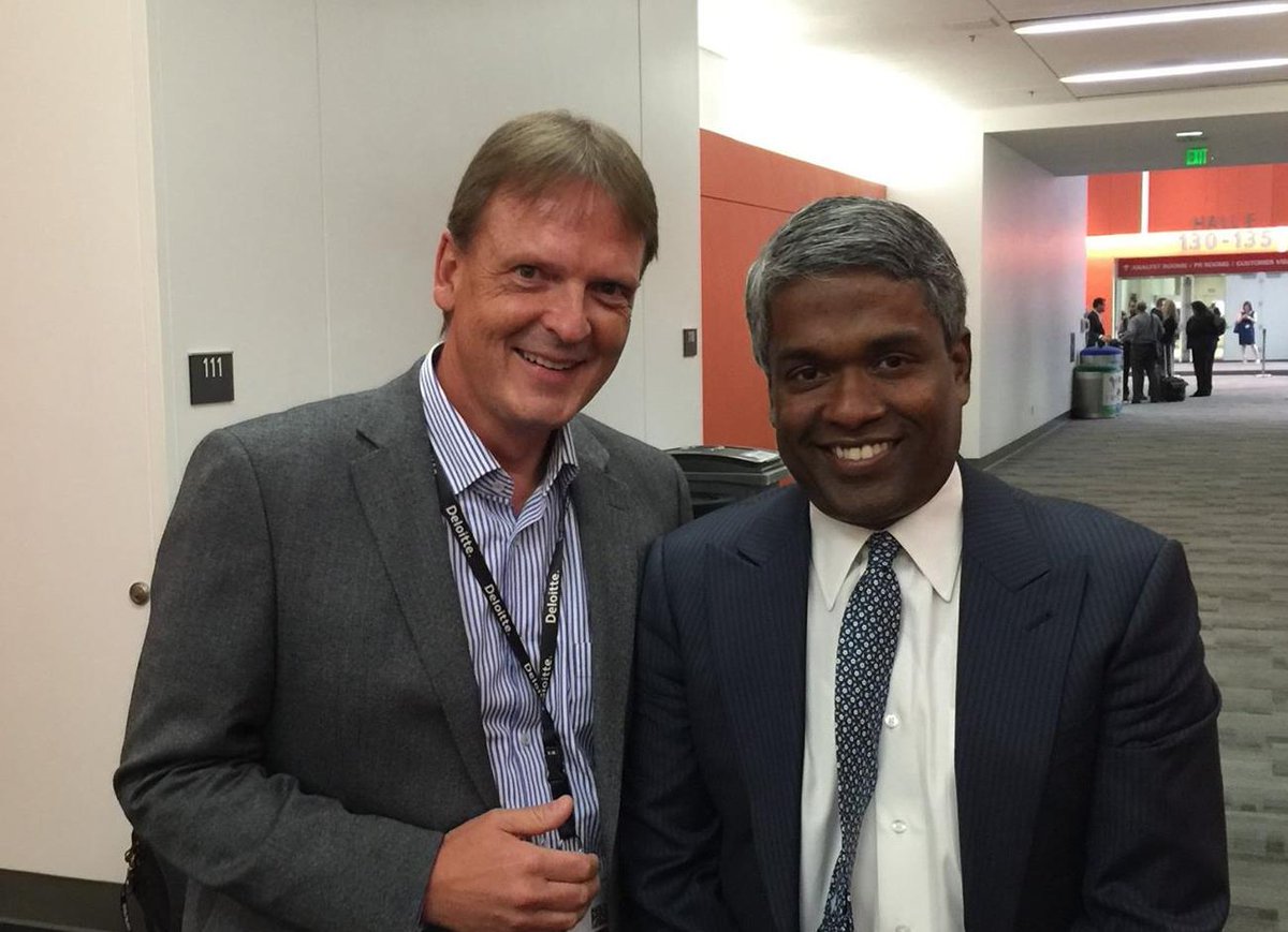 Today Thomas Kurian is CEO of Google Cloud. It was a highlight of my time representing the German Oracle User community to meet him just four years ago. I think he has a huge impact to today's common cloud technology and the way it influences our life.