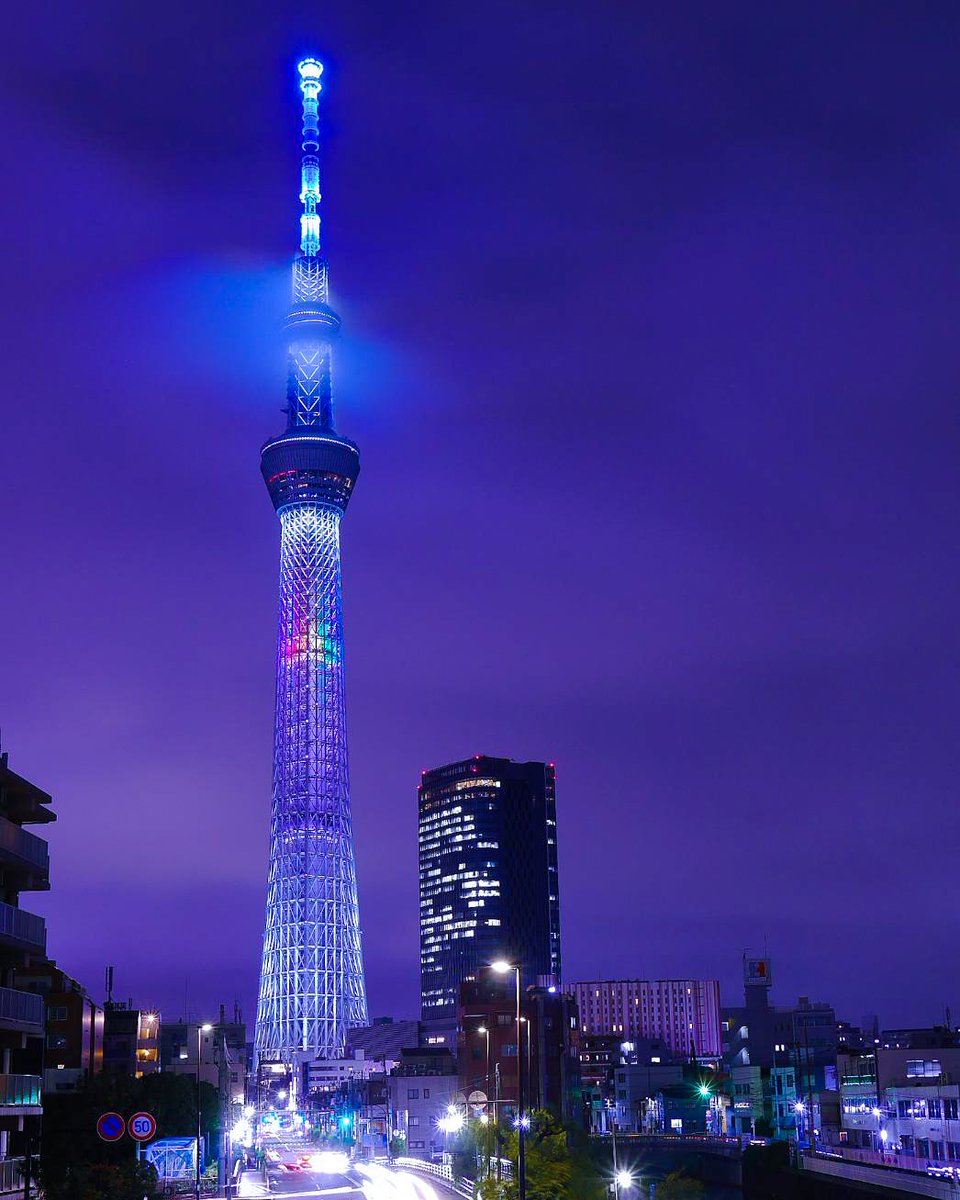 東京スカイツリー夜景