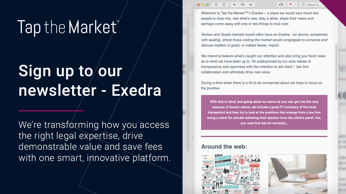 TaptheMarket's tweet photo. Sign-up to Tap the Market™’s #newsletter Exedra – where we'll feature what industry news have caught our attention and also fresh insight from our business.

Sign up here: https://t.co/D2zCM1dHOZ https://t.co/YZGUzkfSxH