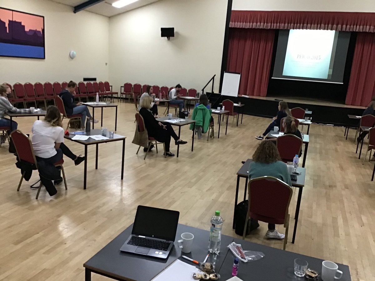 LinwoodTSA's tweet photo. #peicd training . Socially distanced.  #speechandlanguage https://t.co/vXeN8TyasC