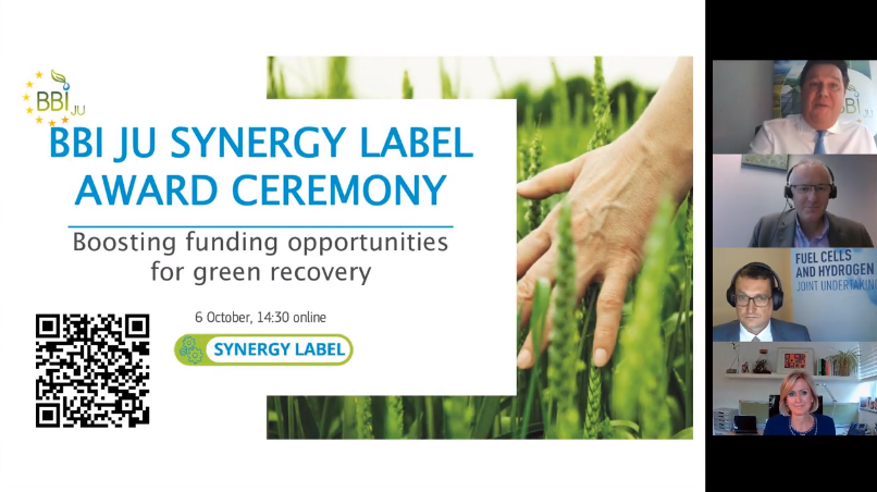 CBE_JU's tweet photo. 🗨 @PhilippeMengal:
‘I am glad to invite you to the @BBI2020 Synergy Label award ceremony on 🗓 6 October at 14.30. You will watch the pitches from the awarded project proposals &amp; discover how we are boosting funding opportunities for the #greenrecovery.’

#RiDaysEU #BBIsynergies https://t.co/YB7Hfx4Sxl
