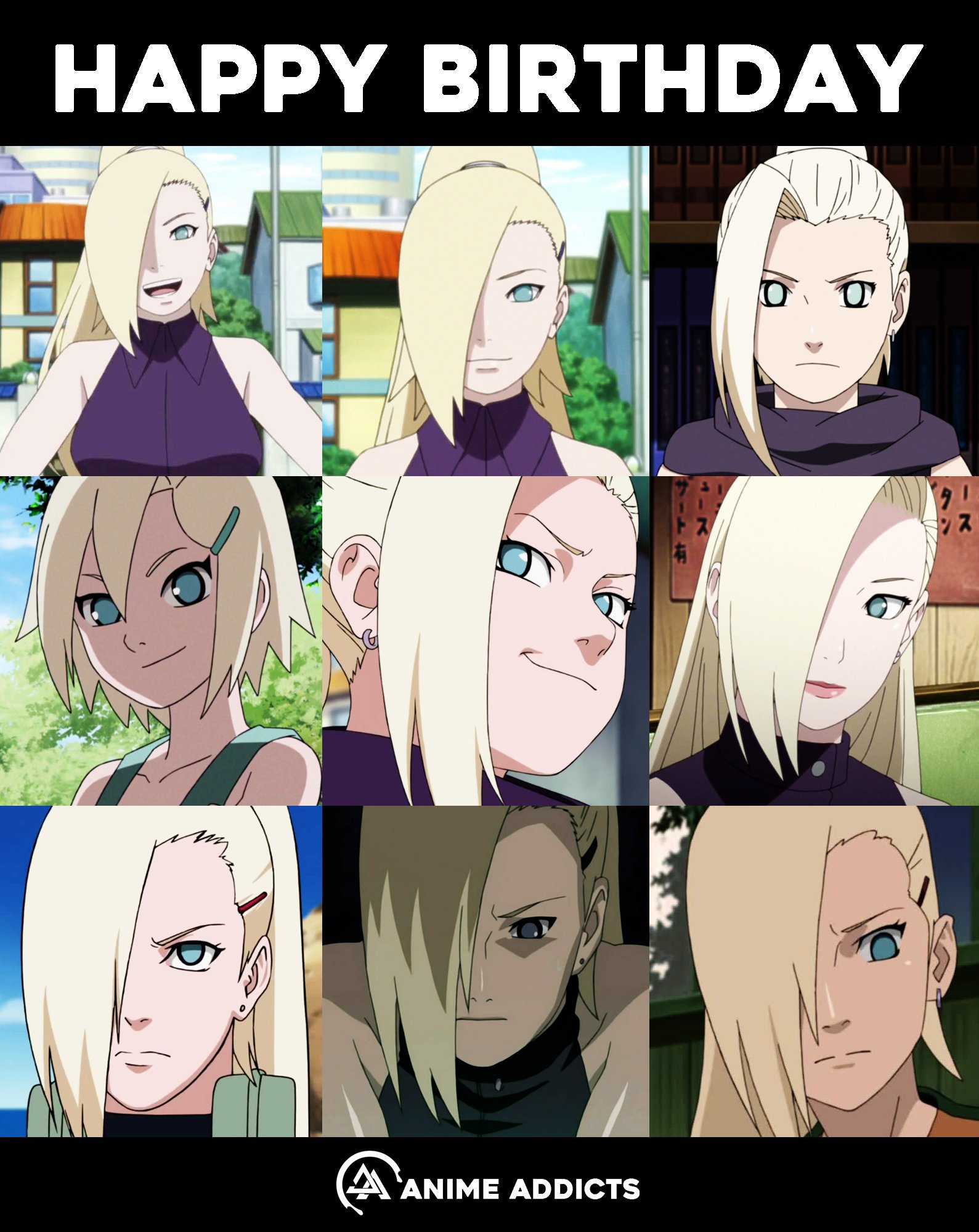 (9/23) Happy Birthday Ino Yamanaka! 