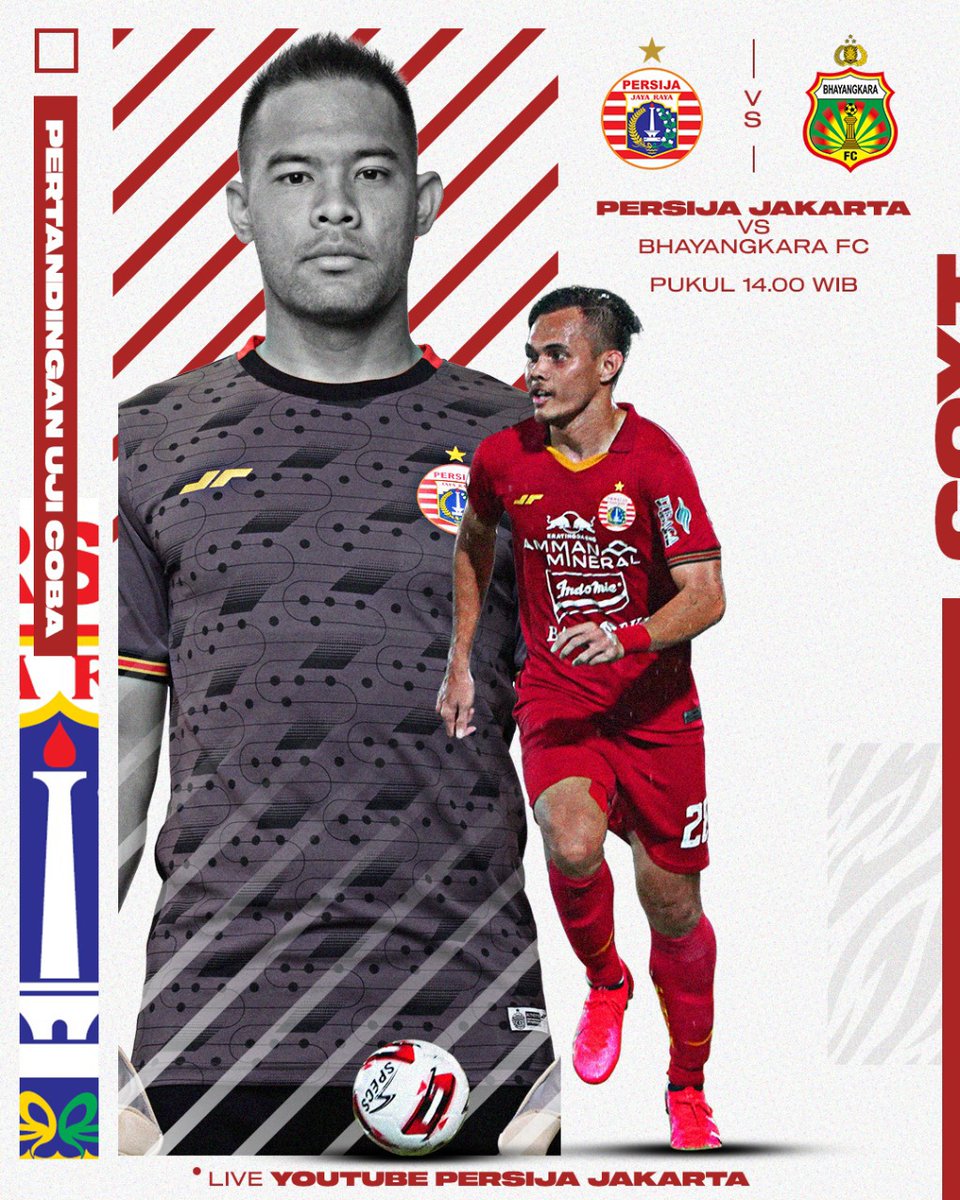 Persija_Jkt's tweet photo. Saksikan Live Streaming Friendly Match:

Persija Jakarta vs Bhayangkara FC
Rabu, 23 September 2020
Pukul 14.00 WIB

Disiarkan langsung di Official YouTube Channel Persija Jakarta.

Supported by @Persija_TV

#BelieveIn12 #PersijaJakarta https://t.co/M5lxOxMeQd