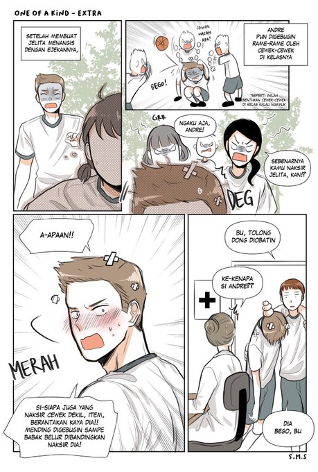Based on popular demand, ini tak kasi extra buat pembaca2 yg minta kejelasan Andre naksir Jelita apa ngga 😂😂

Yang ga paham baca dulu oneshot "One of a Kind" di QRT bawah yah! Wkwkw 🙌🏻🙌🏻 https://t.co/dHDNuUD7Hu 
