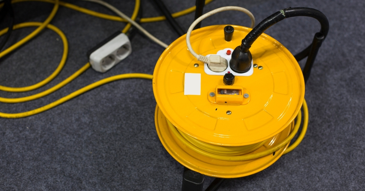 WandleElec's tweet image. Electrical Safety Tip: Do not use long extension reels with excess cable on the drum, current running through the coiled wire will generate heat which could melt the insulation and expose live wire.