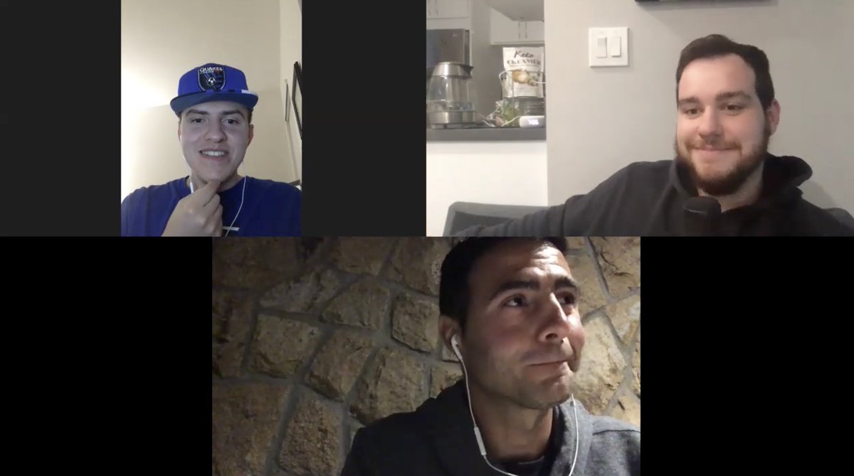 TectonicTakes's tweet photo. A little screenshot of what is coming out tomorrow. #Quakes74 #TectonicTakes #VamosSJ #SanJose #USL #MLS #podcast #zoom #SoccerPlayer #Footballplayer https://t.co/g5HHWOn6sF