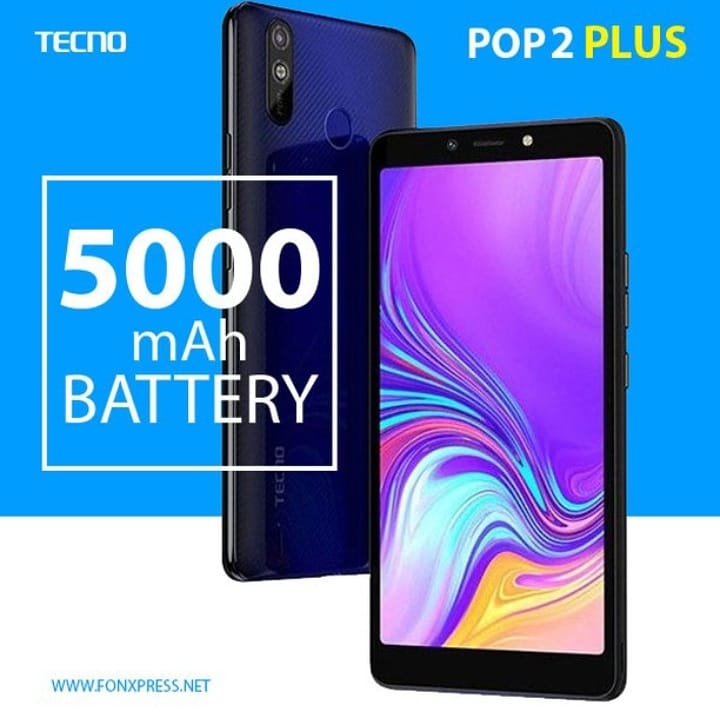 Fonexpress on X: "Tecno Pop2 Plus is the latest in the Pop-series,  targeting midrange Power hungry phone users. Has a LARGE 6''Display &  5000mAh battery. @ 8,499/- #ShopNow:https://t.co/dAks4m7yG2 #KatibaMbichi  #MainaAndKingangi #DissolveParliament ...