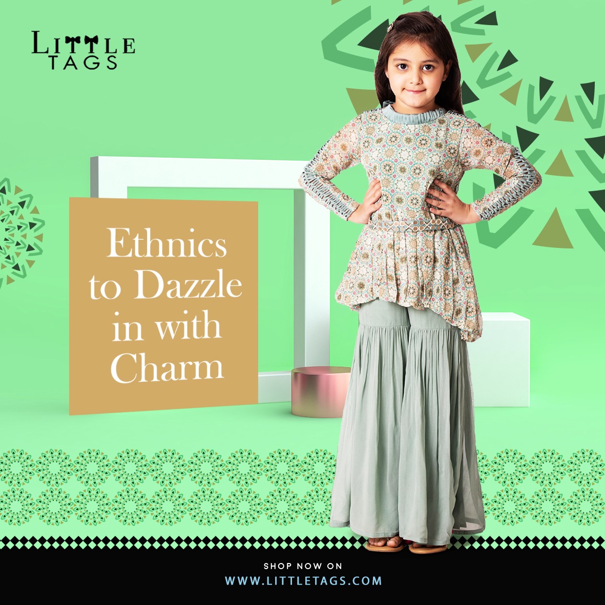 little_tags's tweet photo. Designer ethnics from leading designers will give your little girls a dazzling and charming ethnic look to enjoy the festivities in. 

Shop the collection at https://t.co/BMuDGI7L2l

#LittleTags #KidsWear #KidsFashion #Kids #Fashion #KidsStyle #OnlineShopping #ShopOnline https://t.co/dRg8wBRmRg
