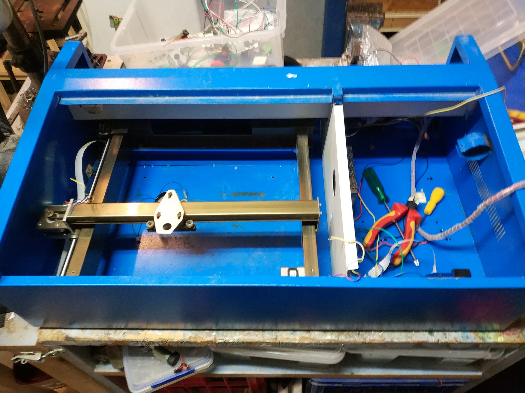 Tinkers Projects on Twitter "Laser cutter died yesterday halfway