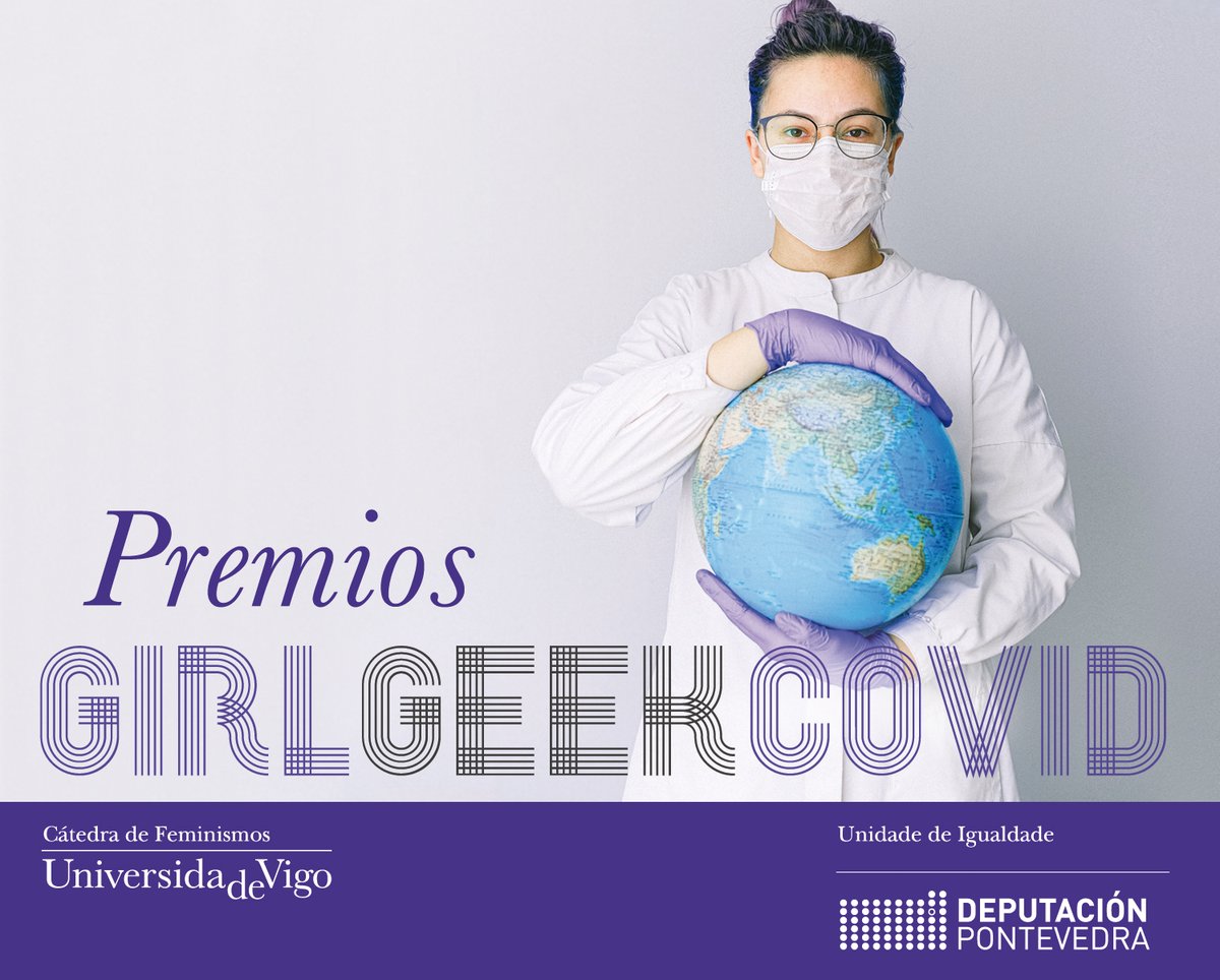 depo_es's tweet photo. 👩‍🔬 Tes un currículo sobresaínte na @uvigo e estás matriculada en carreiras científicas ou tecnolóxicas? Tes ata 𝗺𝗮𝗻̃𝗮́ para presentarte aos premios #GirlGeekCovid, impulsamos pola nosa Cátedra de Feminismos 4.0

👉 https://t.co/3CKql8StIb

#igualdade #ciencia #tecnoloxía https://t.co/R15BmNM28i