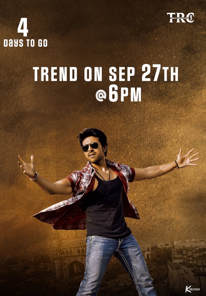 AlwaysHarishRC1's tweet photo. Get ready to all my RC BROTHER 4days only @AlwaysRamCharan @upasanakonidela @MraviPtp @KChiruTweets @RamCharanEdits @BoAnalyst @TrendsRamCharan @TrendRamCharan @RamcharanBLOODS @AlwaysCharan_FC @TejacherryFan @RAmesh_R13 @AlwayzRamCharan @ImRamCharanFan @WeLoveRamCharan https://t.co/zBdkl5gavZ