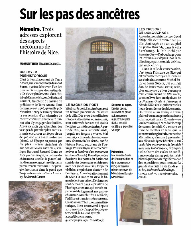 BMVRdeNice's tweet photo. La Bibliothèque Patrimoniale Romain Gary dans Le Point, dossier "Secrets de Nice"
Le Point 17 septembre 2020, dossier coordonné par Audrey Emery.
#bmvrnice #bibliothequeromaingary #lepoint #patrimoine #livres https://t.co/8njaNwxt27