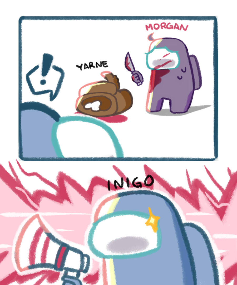 Inigo plays Among Us (Boys edition) 