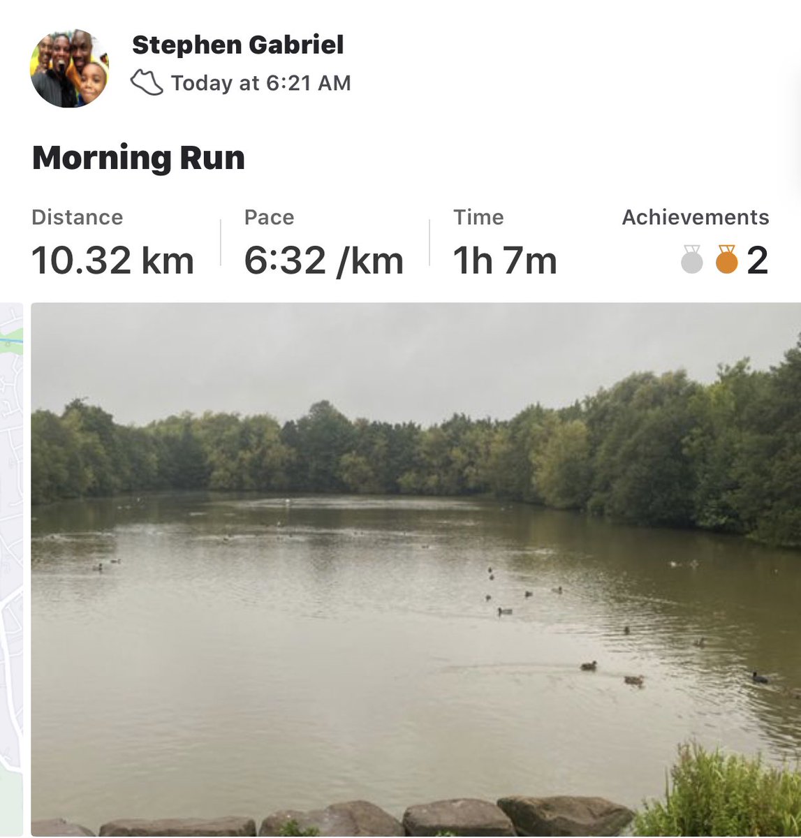 Stephen_OCC's tweet photo. Just finished week 12 (of 14) day 1 of #10k #Trainer #run #running #health #fitness #localrun #WednesdayMotivation #WednesdayThoughts #WednesdayMorning  #runningmotivation #GoalsInSight 🏃🏾‍♂️🏃🏾‍♂️ https://t.co/fhBxHU2IHl