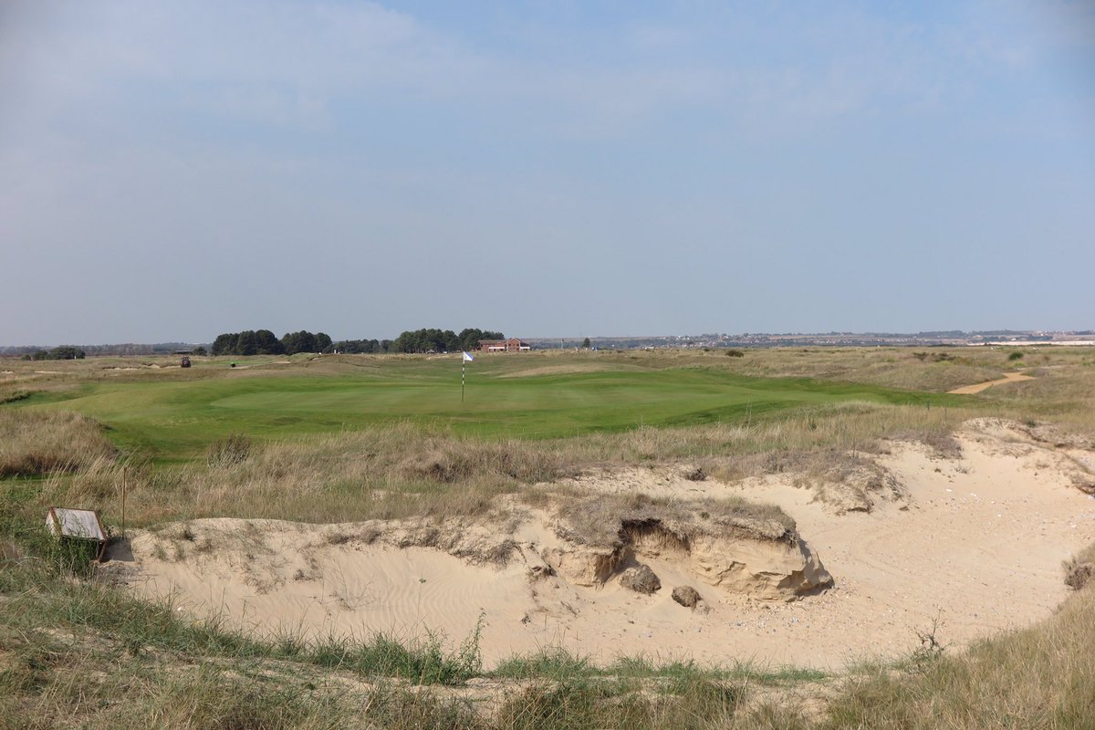 RobGolfBeer's tweet photo. First look at the Shore &amp; Dunes nines at Prince’s since the excellent @golfarchitects revamp yesterday - very impressed - a genuine renaissance - looking forward to the Himalayas (and Dunes) this morning https://t.co/Dhc2XPTGnF