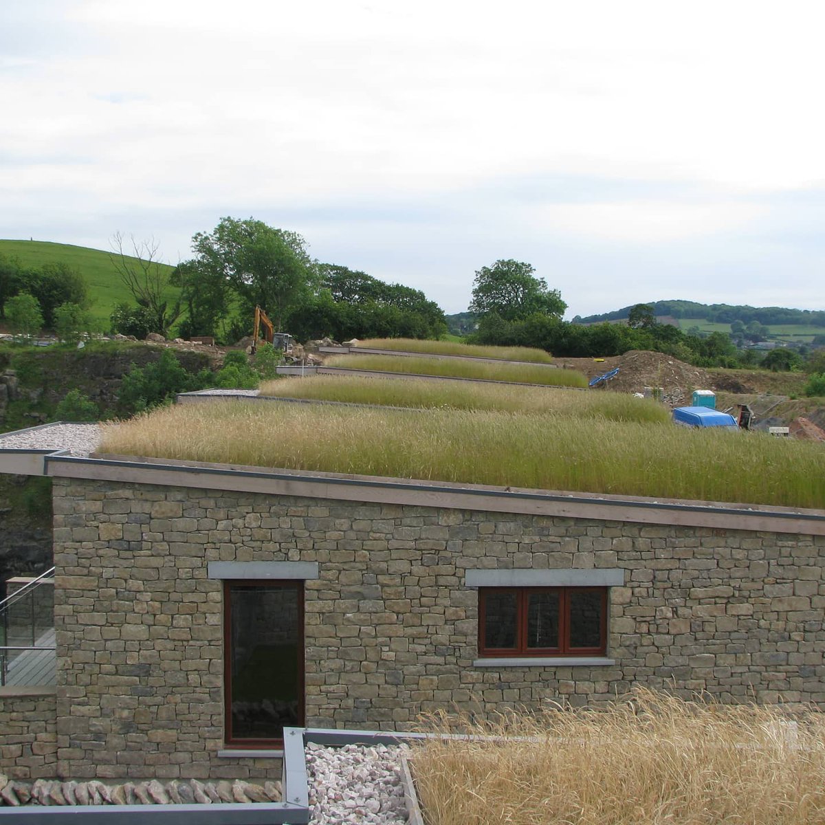 m2mroofing's tweet photo. Made2Measure EPDM membranes were used on these lodges at @capernwraydiving 
Complete installation of waterproofing and living roof system carried out by licenced contractor @GenesisConLtd offering single point warranty #epdm #livingroof https://t.co/Z1ZCdSu6Mw