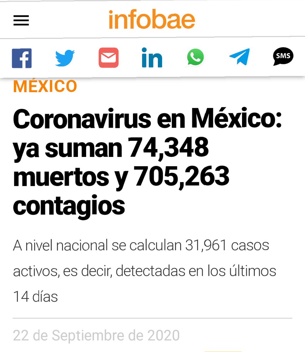 1.-  @lopezobrador_ les dijo a los miembros de la  @ONU_es  @ONUDHmexico que vamos avanzando tanto en la pandemia como en la crisis económica. @lopezobrador_ al 22 de septiembre del 2020 suman 74,348 muertos por COVID y la deuda pública crece más de 1.51 bi de pesos en un año.