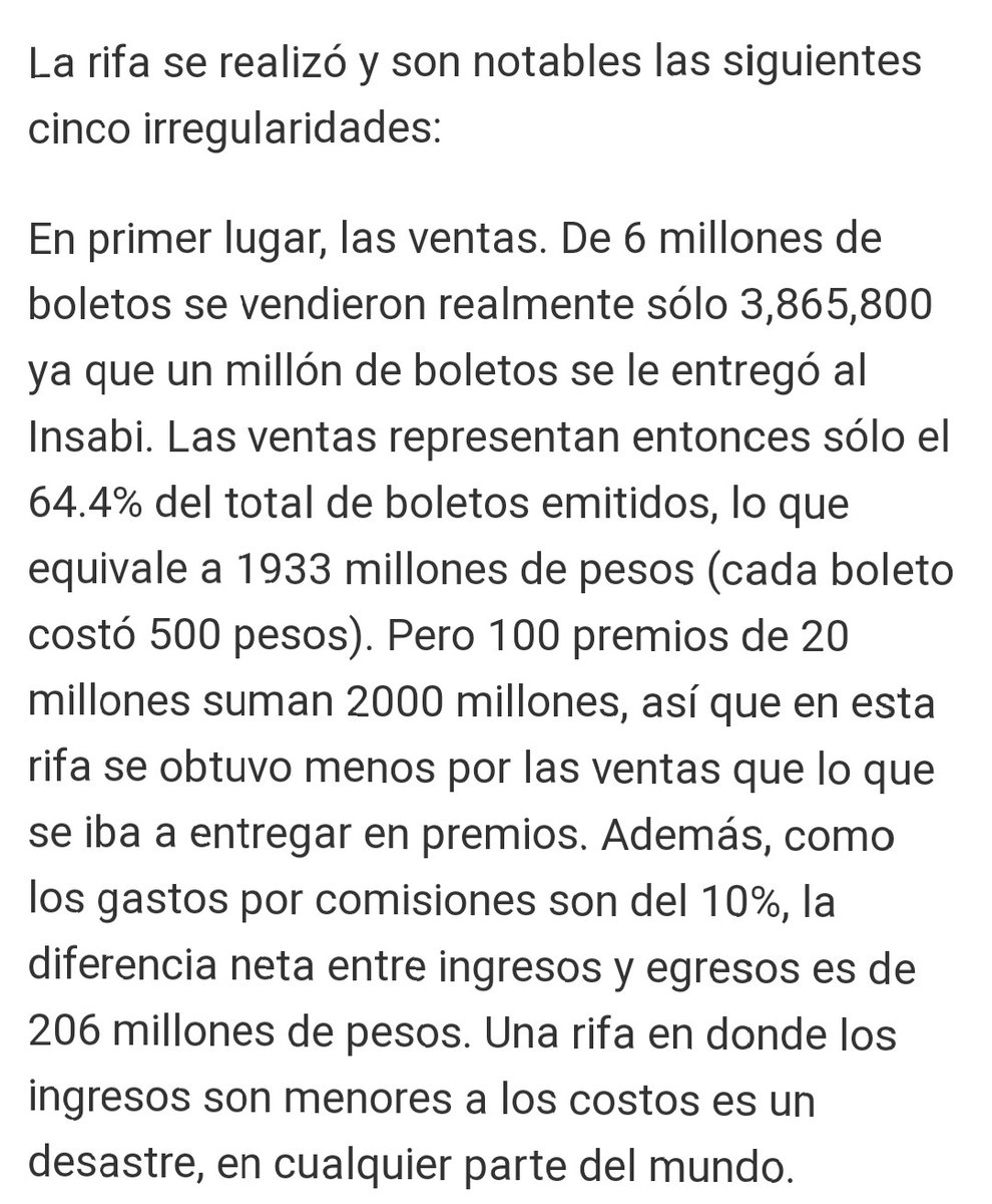 3.-  @lopezobrador_ ha utilizado el avión presidencial para recabar dinero y engañar a todo mundo e incluso comprando boletos para los hospitales para después regresarles supuestamente ese dinero que sabemos nunca llegará a esos hospitales.El periódico el UNIVERSAL muestra a