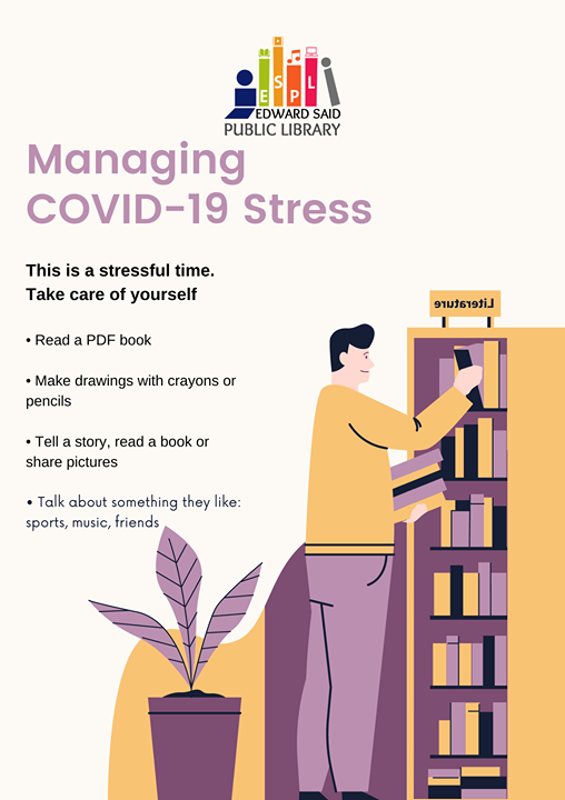 How to spend your time if you have to stay home because of the new Coronavirus
#stayhome
#stopthespread
#Edward_Said_Public_Library