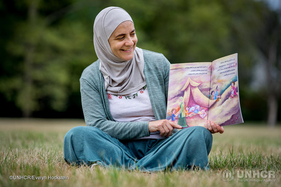 UNHCRJordan's tweet photo. For the third year in a row, a Jordanian has been named as this year’s Middle East #NansenAward winner showcasing the remarkable efforts Jordan continues to make in welcoming refugees

Read more https://t.co/dSkotVAmbV https://t.co/BCb1FCEJNc