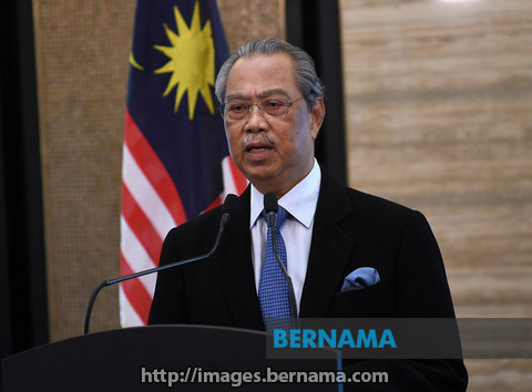 PM <a href="/MuhyiddinYassin/">Muhyiddin Yassin</a>  rayu rakyat tolak tindakan segelintir ahli politik sengaja jejaskan kestabilan politik dan pelan pemulihan ekonomi negara -