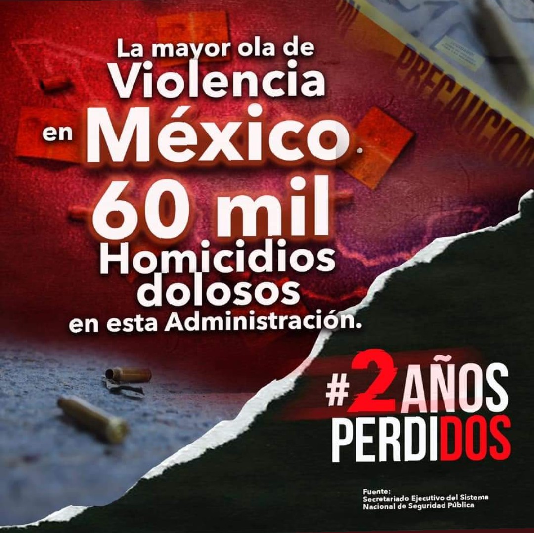 17.-  @ONU_es ,  @NoticiasONU , @ONUDHmexico en México en 18 meses de Gobierno de  @lopezobrador_ habían asesinado a 5,800 mujeres y 1,800 menores... Actualmente van 60 mil homicidios dolosos.Este es el verdadero México, el que gobierna el mitómano y corrupto  @lopezobrador_ .