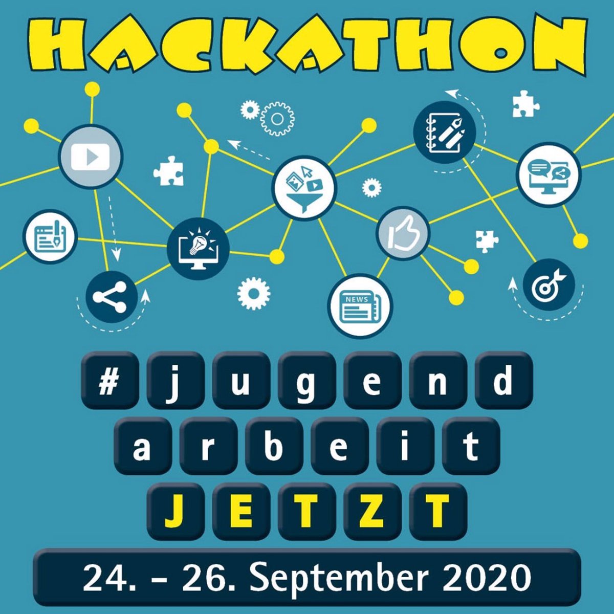 #lastcheckin
Heute ist Anmeldeschluss!!! Jetzt noch schnell registrieren und dabei sein!!! #hackathon #jugendarbeitjetzt