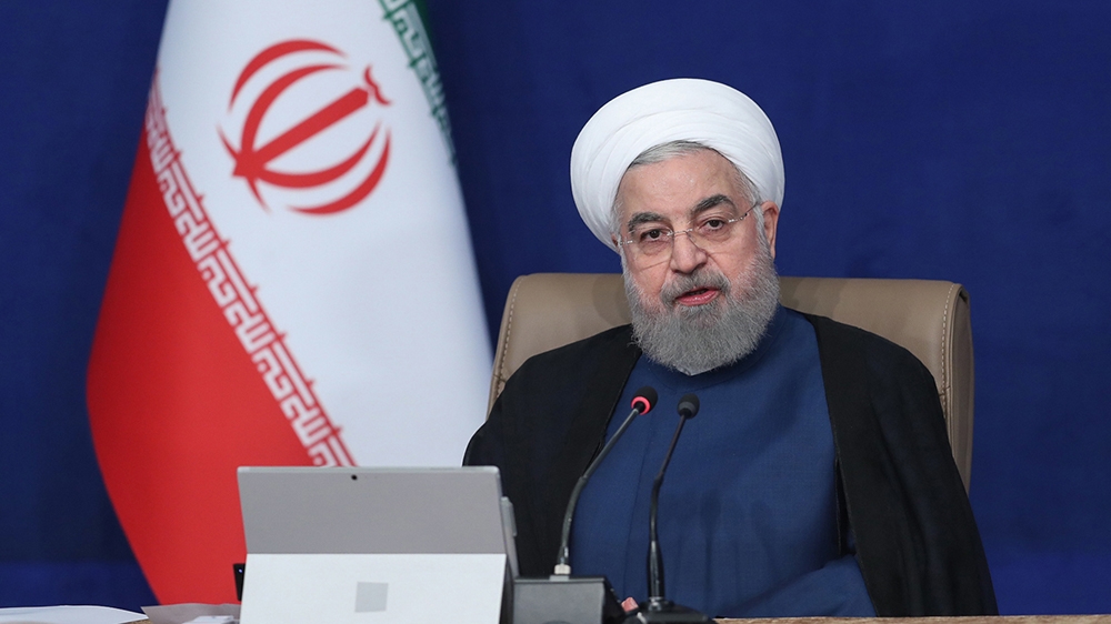 Iran chides US as world refuses to reimpose sanctions: 'Bully' United States will be met with 'decisive response' over unilateral UN sanctions moves, Iran's president warns. https://t.co/CJ0vx14VU4 https://t.co/TzDE3XrLf6