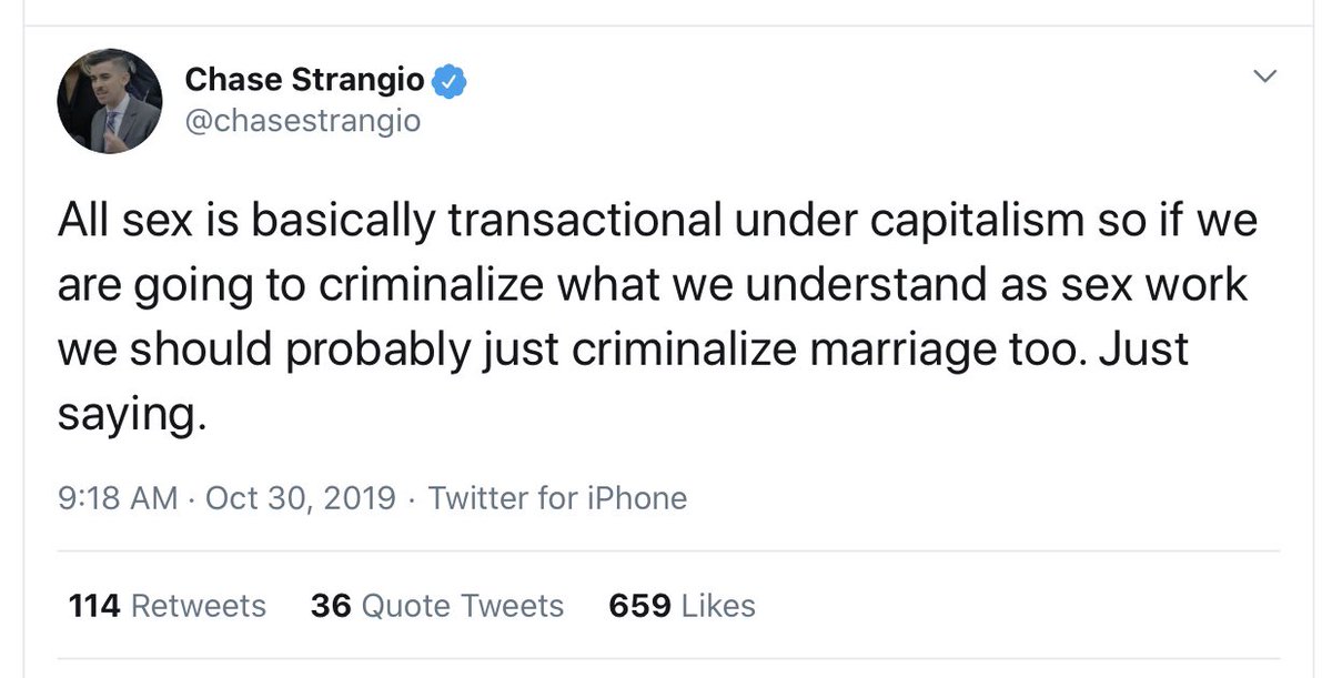 If you’re woke, if you’re “anti-racist,” if you support “black trans women,” you’re supposed to support legalization of the sex trade now.