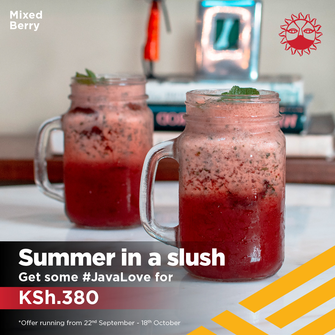 javahouseafrica's tweet image. Mixed Berry 🍓🫐 slushy at Ksh. 380 #JavaLove #JavaSlushies
