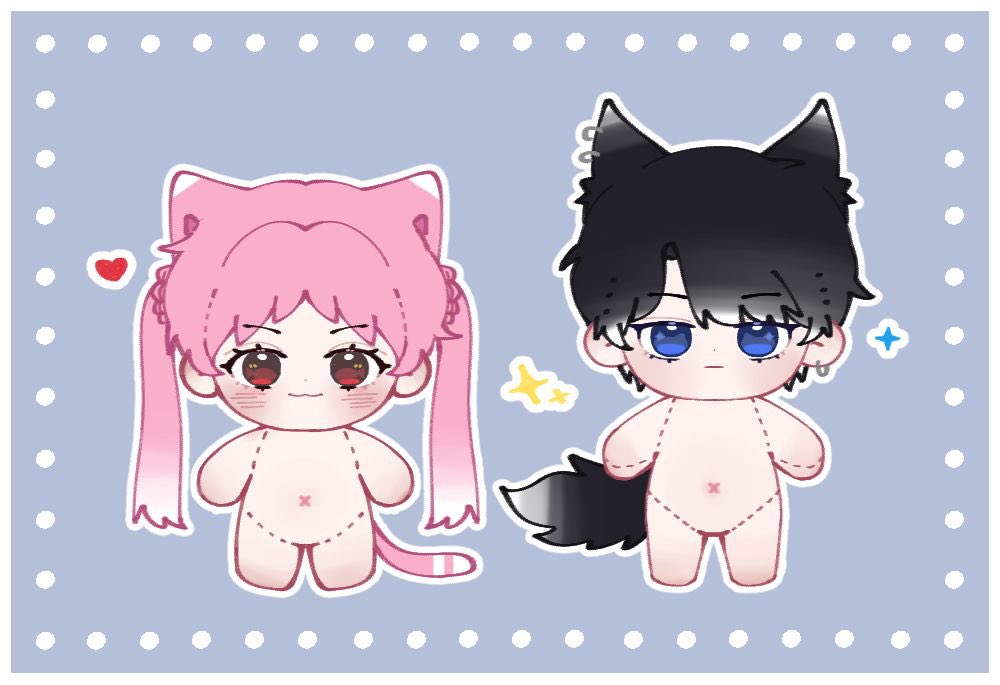 RT&amp;FOLLOW💕 추첨을 통해 제작이 완료될 시 베리냥과 오레오울프를 총 두분께 한 아가씩 드려요!

초코 나라의 위풍당당 공주 베리냥과 쿠키나라 쟈근 왕 오레오울프에요! 둘다 15cm 자근 애기들입니당❤️ 수요 조사를 오픈했으니 꼭 참여해주세요🍓🍪

witchform.com/demand_form/76…

#무속성인형 #무속성