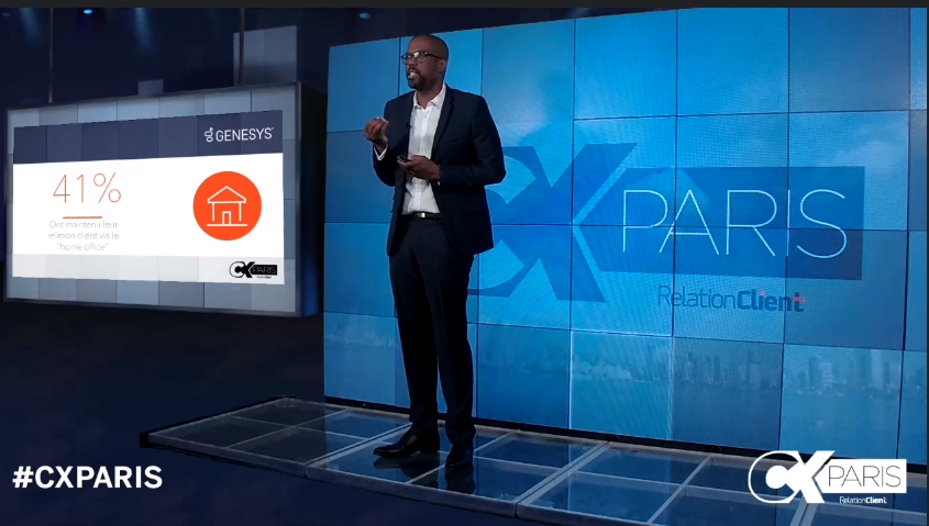 Durant la #COVID19, 41% des entreprises ont assuré la relation client à l'aide du #homeoffice <a href="/GillesGen/">Gilles Talbot</a> <a href="/orangebusiness/">Orange Business</a> <a href="/GenesysFrance/">Genesys France</a> #CXParis
